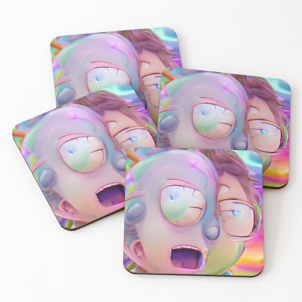 Artikelvorschau, Trippy Morty Fan Art Digitales Aquarell entworfen und verkauft von trippingonpixel.