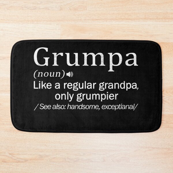 Item preview, Grumpa Definition Like A Regular Grandpa Only Grumpier designed and sold by Brianky98.