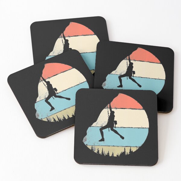 Item preview, Vintage Style Rock Climbing Retro Bouldering Climber designed and sold by FerdinandEngel.