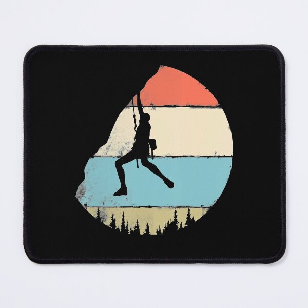 Item preview, Vintage Style Rock Climbing Retro Bouldering Climber designed and sold by FerdinandEngel.