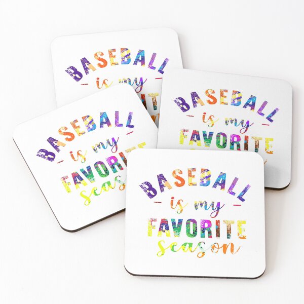 Item preview, Baseball is my favorite season watercolor  designed and sold by tuyetnhung98.