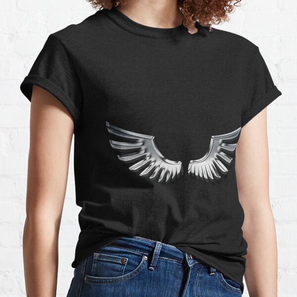 Chrome Angel Wings Classic T-Shirt