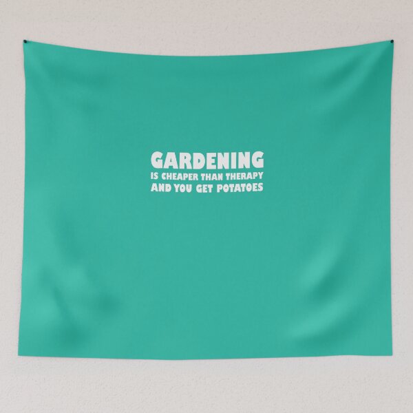 Item preview, Gardening Is Cheaper Than Therapy & You Get Potatoes designed and sold by AlwaysAwesome.