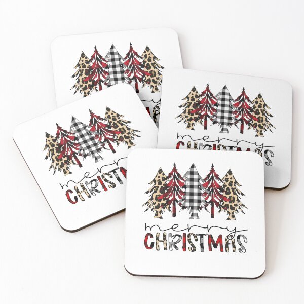 Item preview, Plaid Leopard Christmas Tree Merry Christmas Vintage Classic designed and sold by KyleBuschDes.