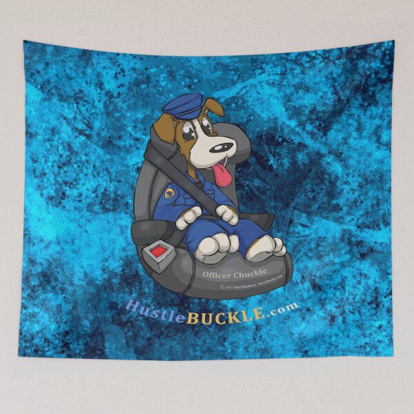 Item preview, Hustle and Buckle with Officer Chuckle designed and sold by Shan Shankaran.