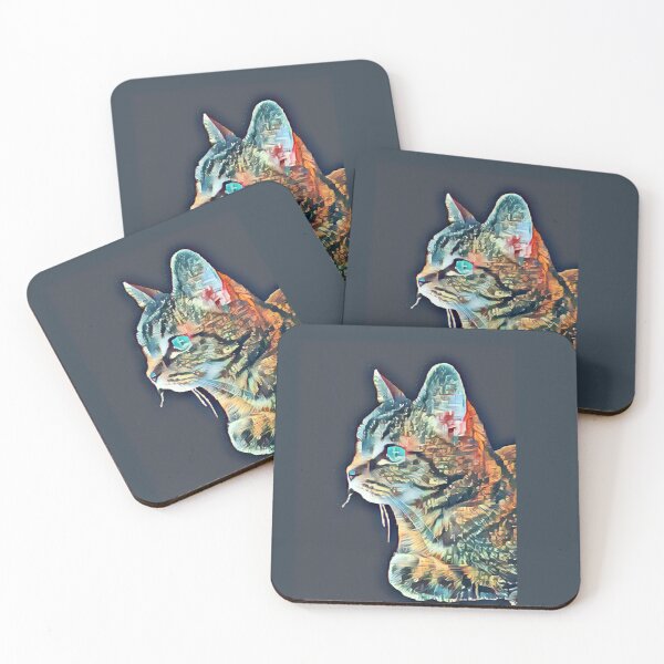 Item preview, Tabby Cat, seafoil designed and sold by CheekyGrace.