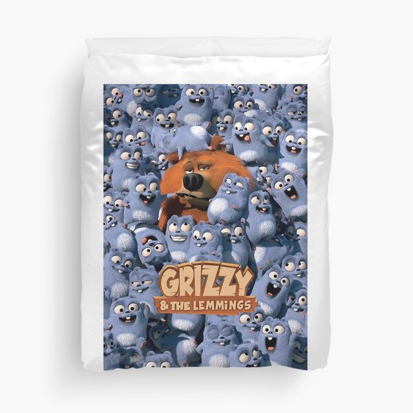 Item preview, Grizzy and Lemmings cartoon designed and sold by FerraraStamps.