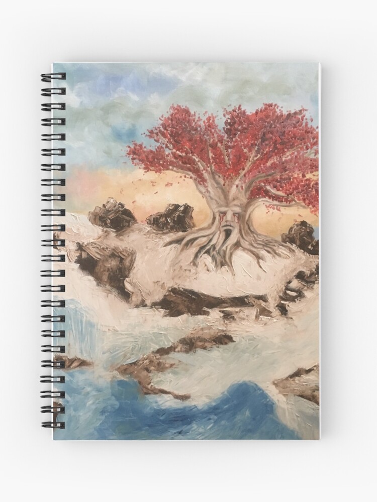 Game Of Thrones Weirwood Tree Spiral Notebook By Angelaale