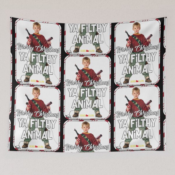 Item preview, Merry Christmas Ya Filthy Animal designed and sold by Jake Marquardt.