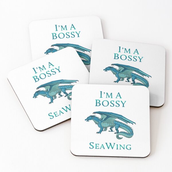 Item preview, Glory Fantasy Rainwing I'm A Bossy Seawing Pop Retro designed and sold by GoudeauOwnerFar.