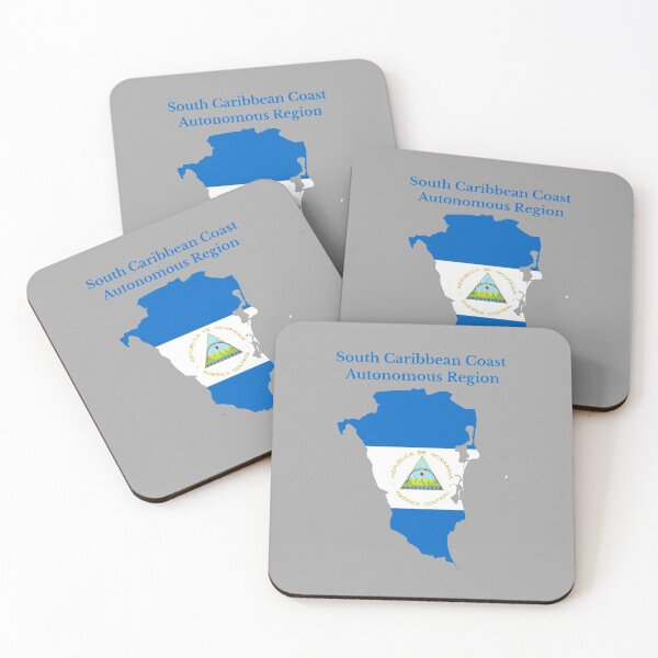 Item preview, South Caribbean Coast Autonomous Region Map Design, Nicaragua.  designed and sold by marosharaf.