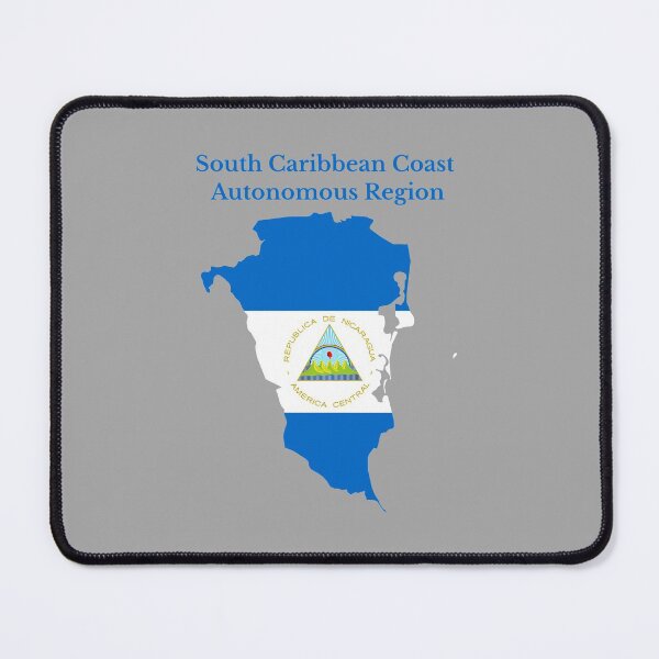 Item preview, South Caribbean Coast Autonomous Region Map Design, Nicaragua. designed and sold by marosharaf.