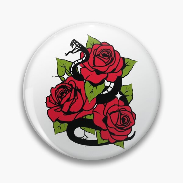 Item preview, Red Roses & Snake designed and sold by Gavinstar.