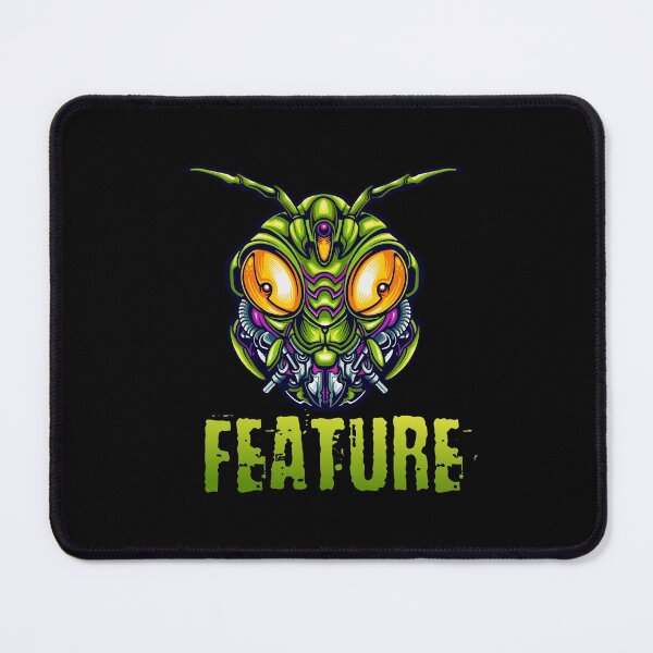 Item preview, Bug feature | Web humor | Hacker, Developer designed and sold by DAFIN.