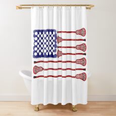 Lacrosse AmericasGame Shower Curtain
