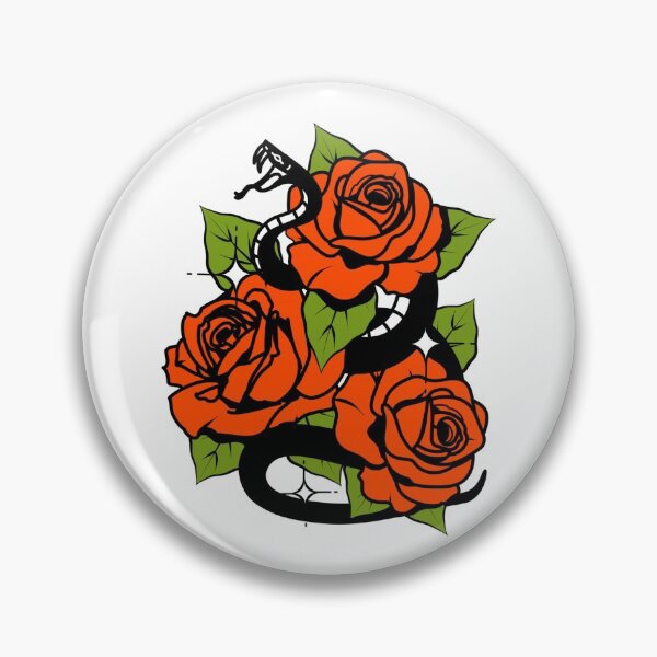 Item preview, Orange Roses & Snake designed and sold by Gavinstar.