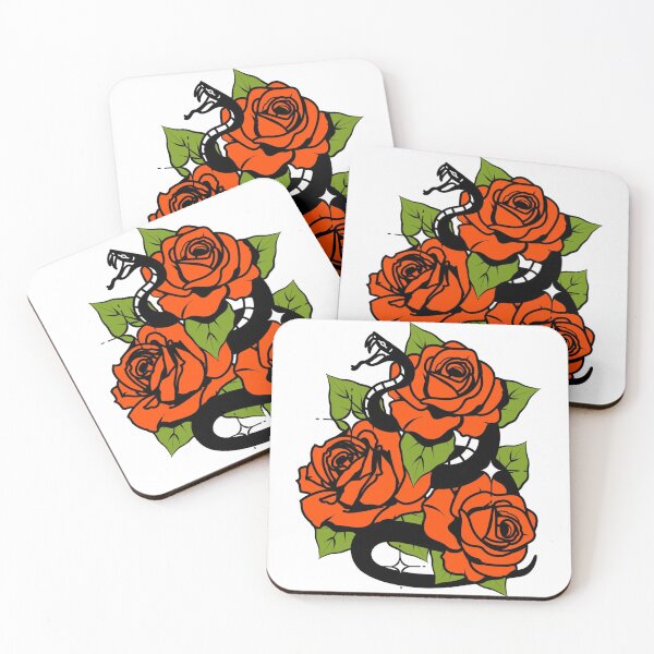 Item preview, Orange Roses & Snake designed and sold by Gavinstar.