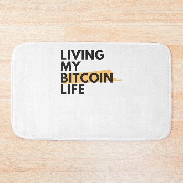 Item preview, Living My Bitcoin Life Classic Copy designed and sold by MERIKEORAV.