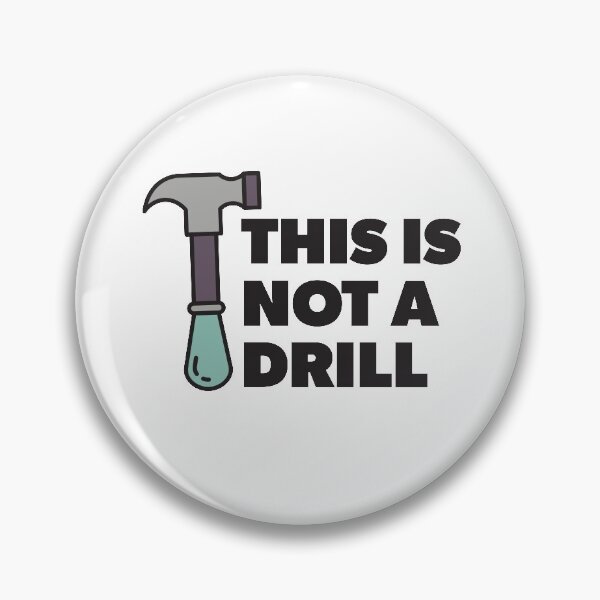 Item preview, This is not a drill dad joke designed and sold by RoguePixel.
