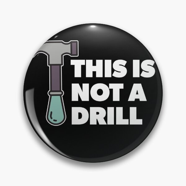 Item preview, This is not a drill dad joke designed and sold by RoguePixel.