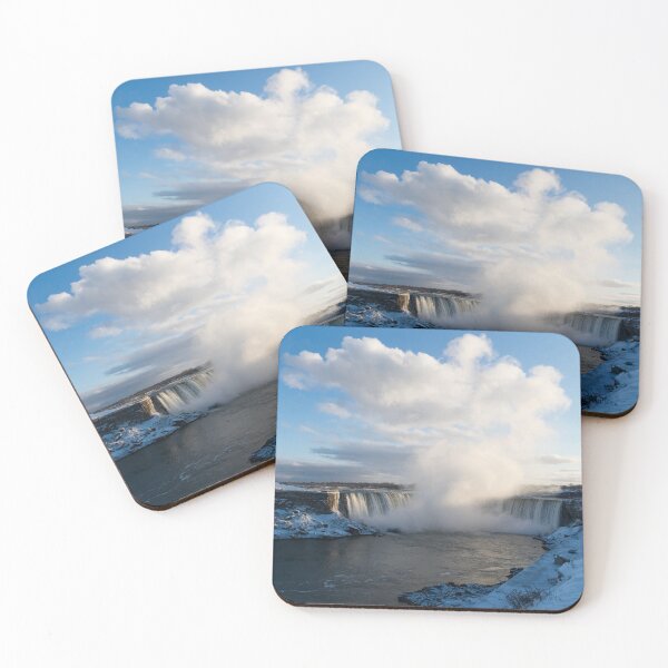 Item preview, Niagara Falls - Horseshoe Winter Panorama designed and sold by Georgia Mizuleva.