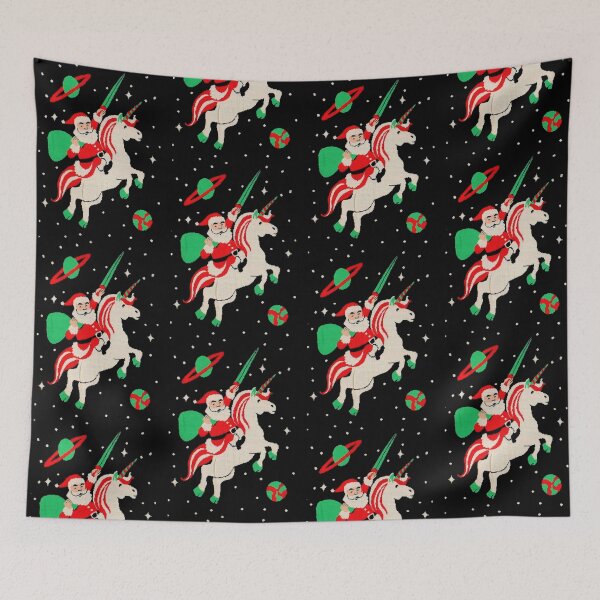 Item preview, Santa and Unicorn designed and sold by Jake Marquardt.