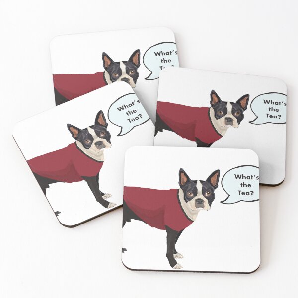 Item preview, Té Boston Terrier designed and sold by BeeGeePops.