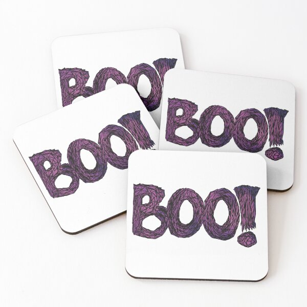Item preview, Boo! Retro Purple Pink Crystal Halloween Illustration designed and sold by ZaraRoza.