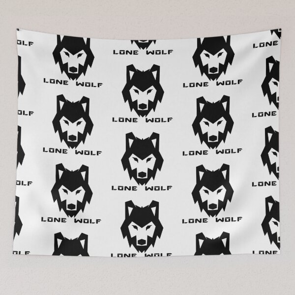 Item preview, Lone wolf designed and sold by the Zarock Shop.