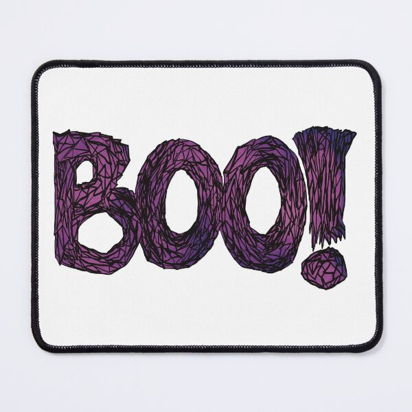 Item preview, Boo! Retro Purple Pink Crystal Halloween Illustration designed and sold by ZaraRoza.