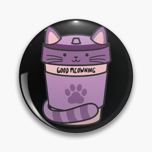 Item preview, Good Meowning Coffee designed and sold by ShineEyePirate.
