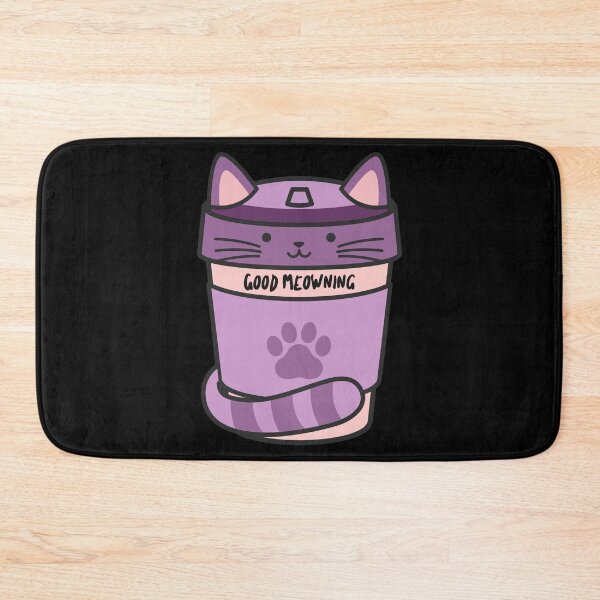Item preview, Good Meowning Coffee designed and sold by ShineEyePirate.