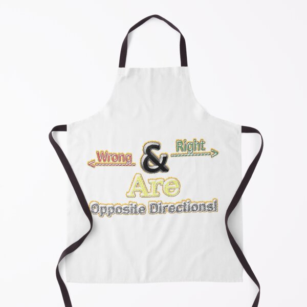 Item preview,  "Right And Wrong Directions" Design. Buy Now designed and sold by Health And Fitness Posts e-Store.