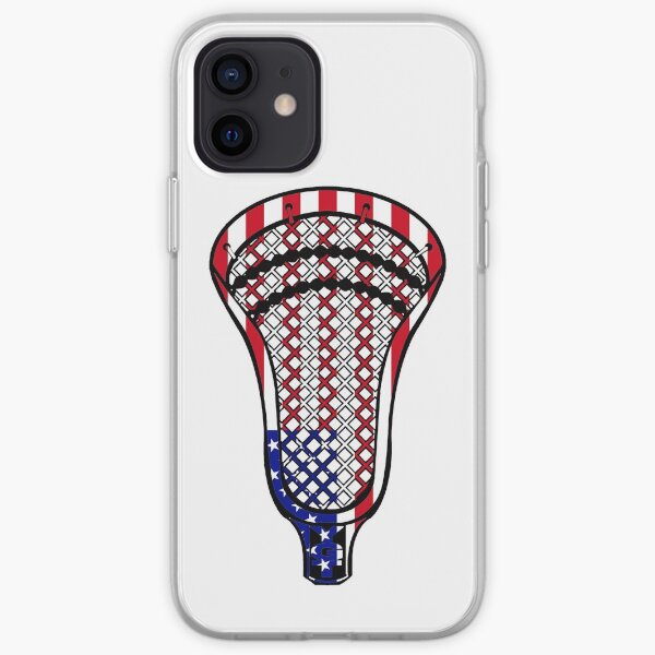 Lacrosse Head Flag iPhone Soft Case