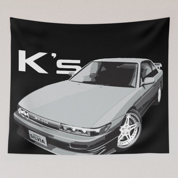 Item preview, JDM Car S13 240 180 Drift Machine K's AERO SILVIA SR20 Turbo Initial D designed and sold by cowtownCOWBOY.