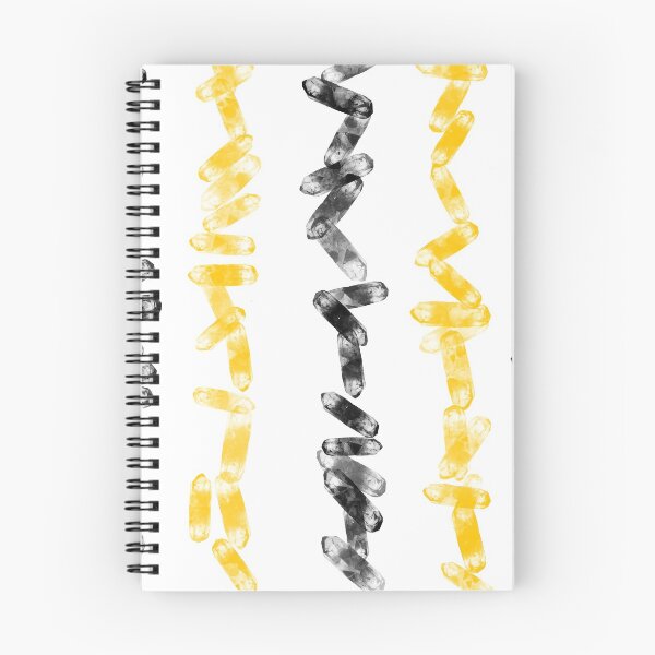 Item preview, Yellow and black crystals pattern designed and sold by Meo Design.