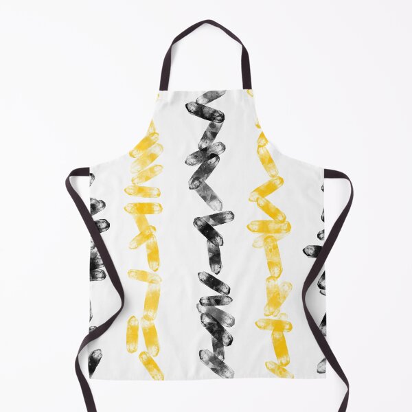 Item preview, Yellow and black crystals pattern designed and sold by Meo Design.