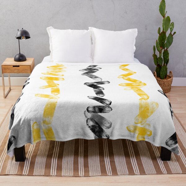 Item preview, Yellow and black crystals pattern designed and sold by Meo Design.