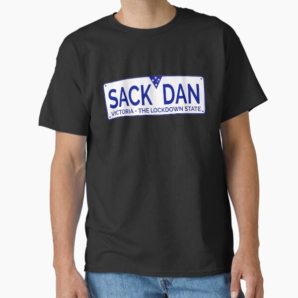 Vista previa del artículo con la obra «Placa de matrícula victoriana - Sack Dan Melbourne Lockdown Gracias Dan Andrews», diseñado y vendido por JasKei-Designs.