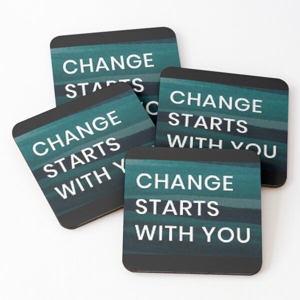 Item preview, Change Starts With You, set an example.     https://lduke47.redbubble.com   designed and sold by lduke47.