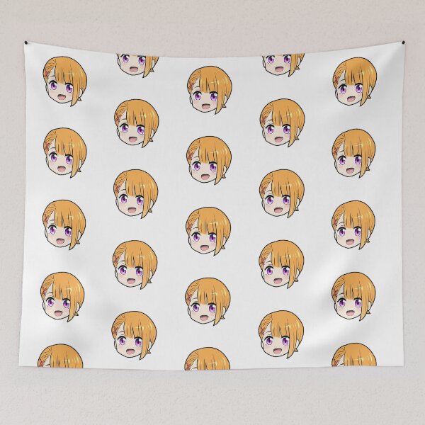 Item preview, Mieruko-chan Yurikawa Hana Chibi Head designed and sold by ChibiCheems.