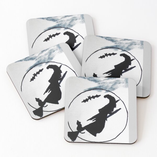 Item preview, WITCHES FLY HIGH ON HALLOWEEN NIGHT designed and sold by JoAnnHayden.