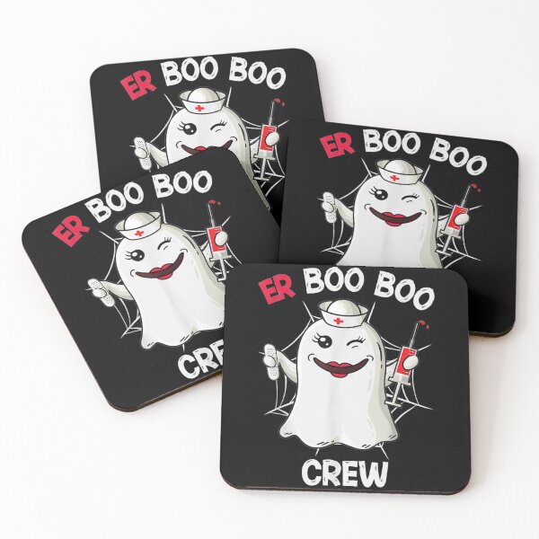 Item preview, Women Er Boo Boo Crew Nursing Shirt Halloween Nurse Costume designed and sold by Jake Marquardt.