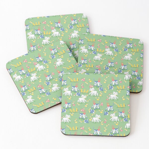 Item preview, Cute Kitsch Kawaii Pastel Goth Pattern designed and sold by Dixie Bailey.