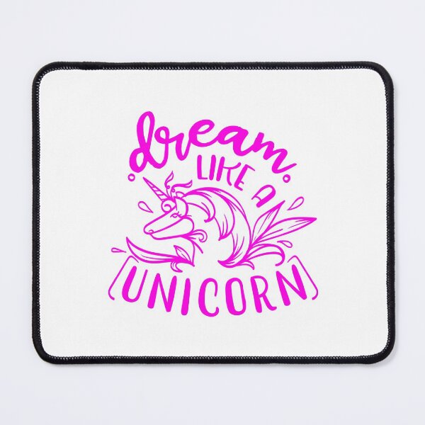 Item preview, Dream Like A Unicorn Dream Quote designed and sold by Open Canvas.