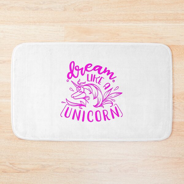 Item preview, Dream Like A Unicorn Dream Quote designed and sold by Open Canvas.