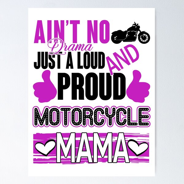 Item preview, Proud Motorcycle mama designed and sold by tuyetnhung98.