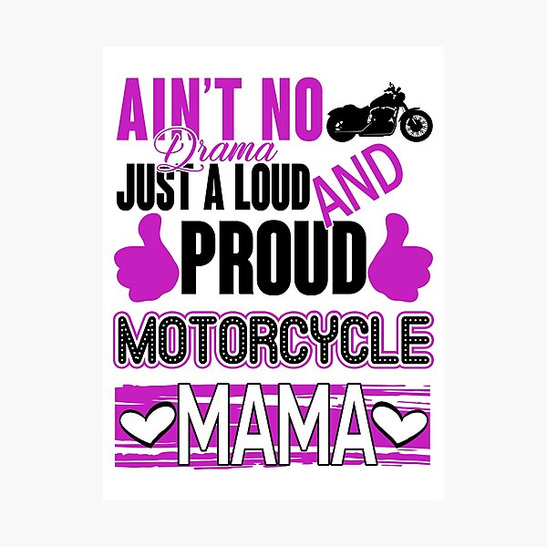 Item preview, Proud Motorcycle mama designed and sold by tuyetnhung98.