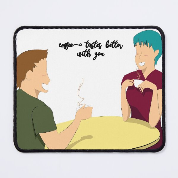 Item preview, Coffee tastes better with you.. designed and sold by -OHA-.