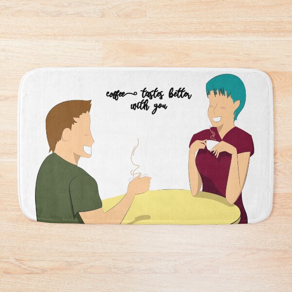 Item preview, Coffee tastes better with you.. designed and sold by -OHA-.